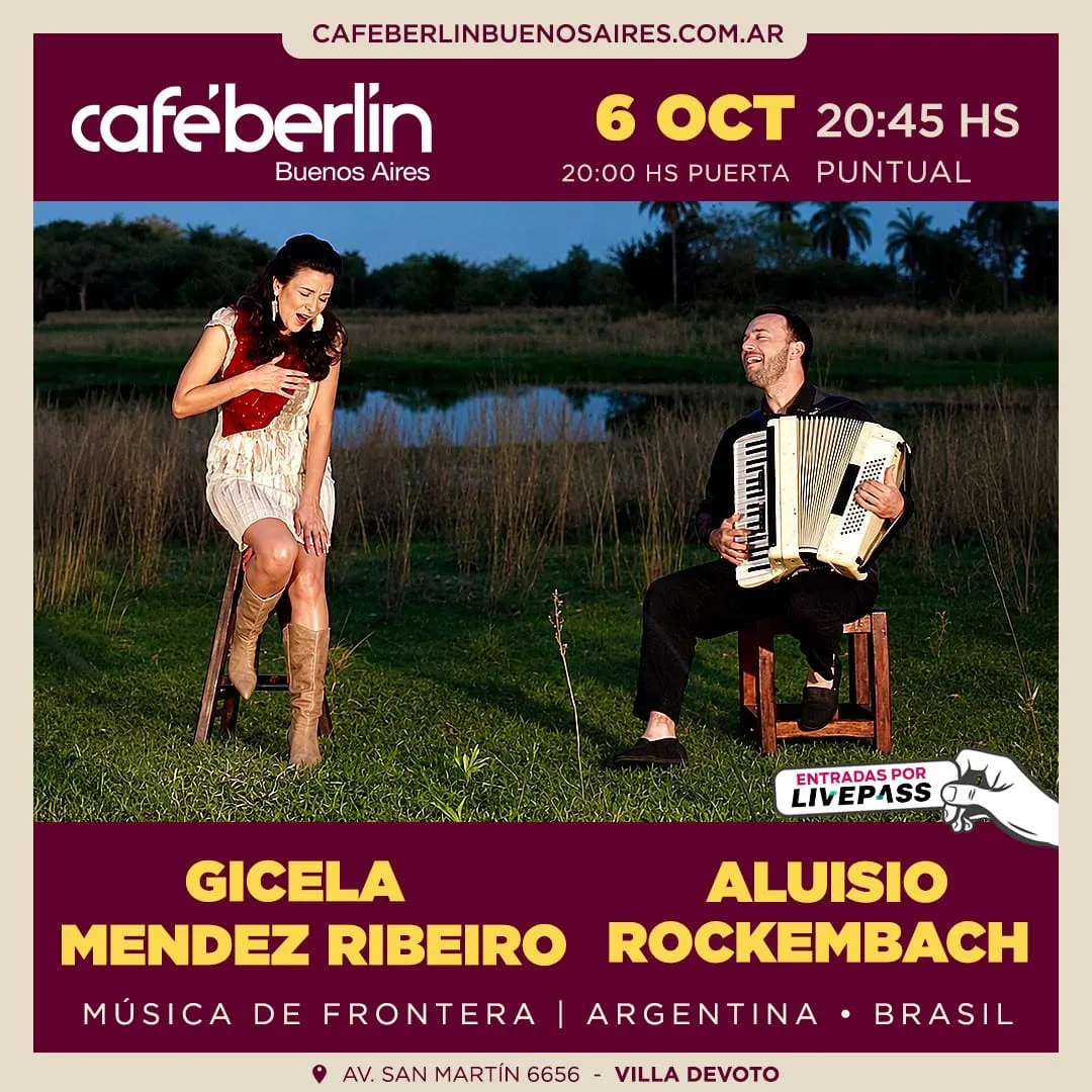 Gicela Méndez Ribeiro & Aluisio Rockembach - Música de Frontera
