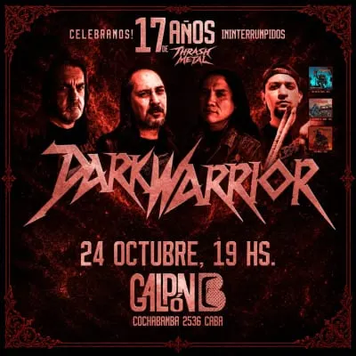 Dark Warrior: 17 años