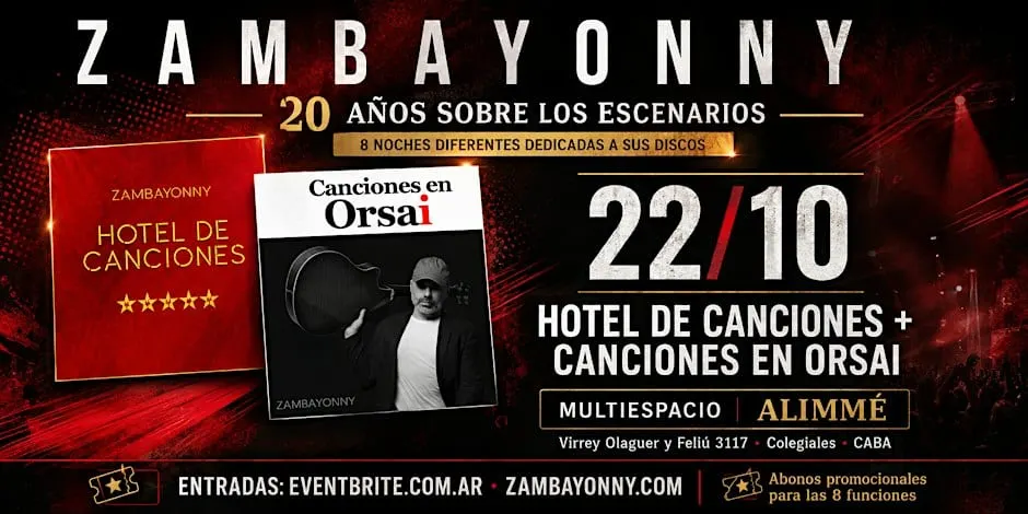 Zambayonny: Hotel de canciones y Canciones en Orsai