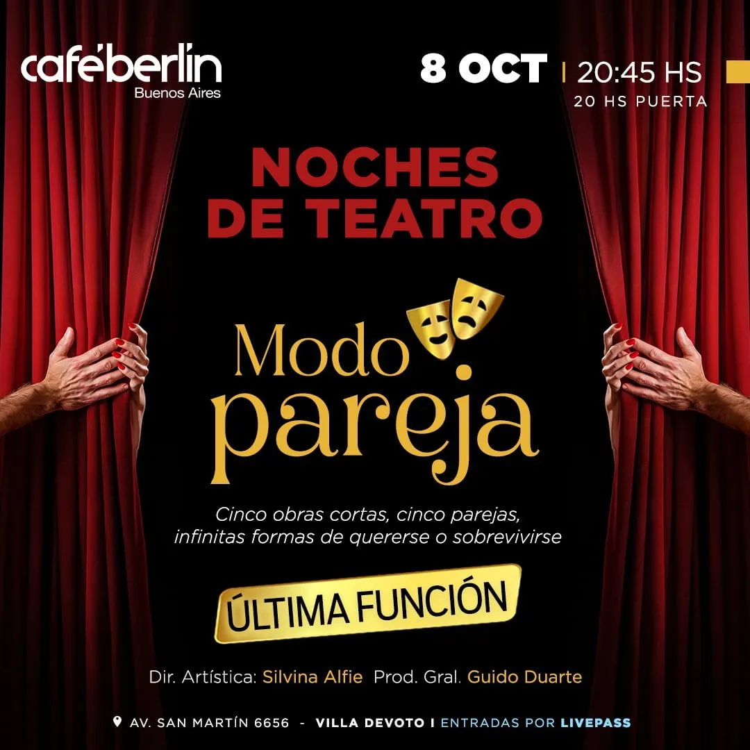 Noche de Teatro - Modo Pareja