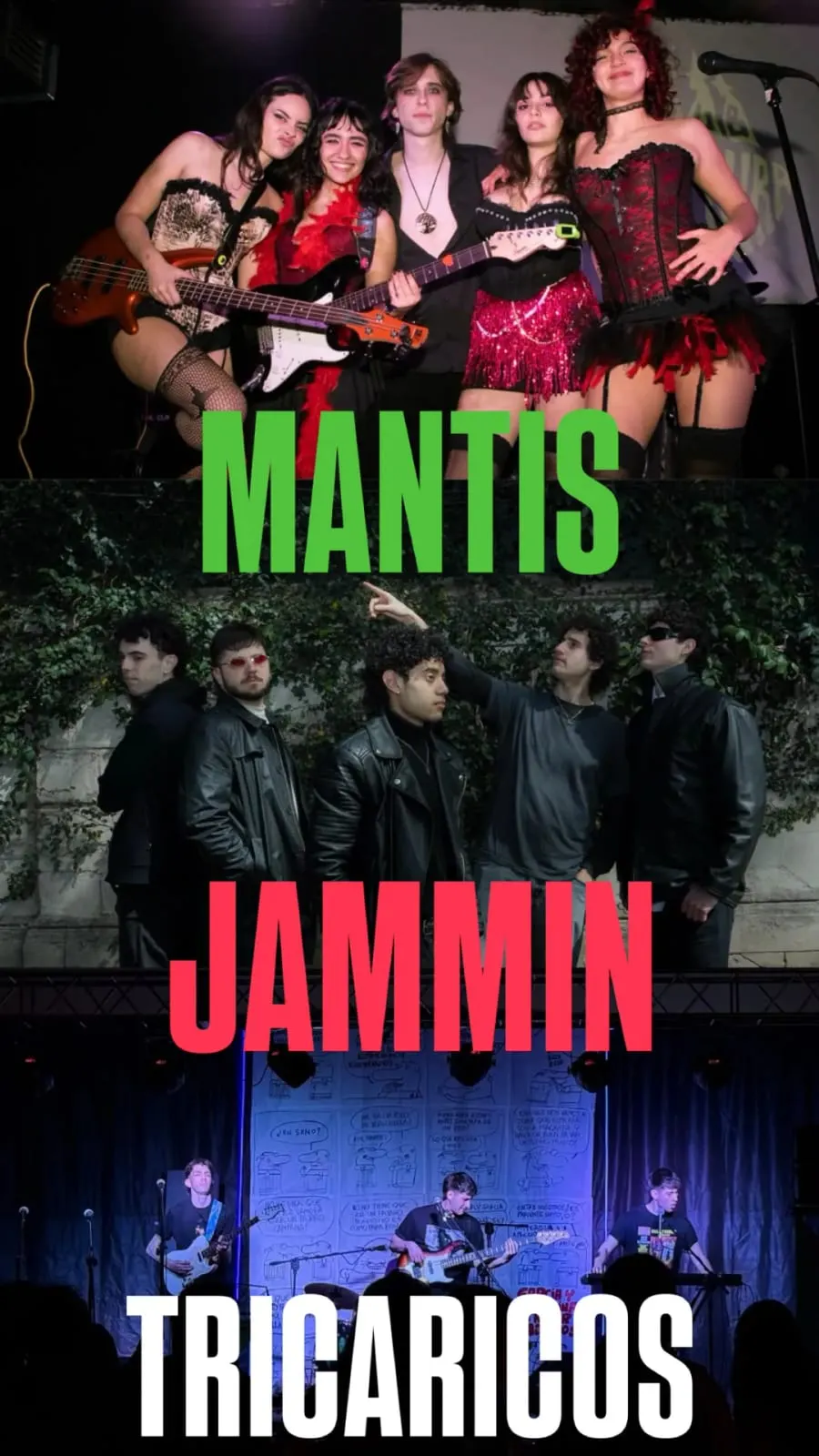 Jammin presenta Cruzando El Desastre junto a Mantis y Tricaricos