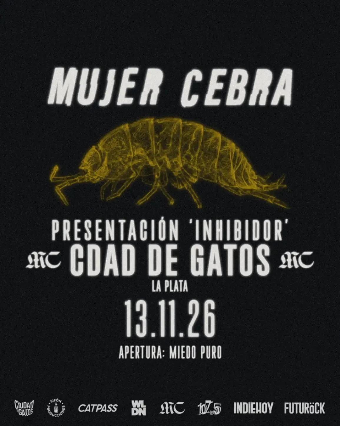 Mujer Cebra presenta Inhibidor, con Miedo Puro