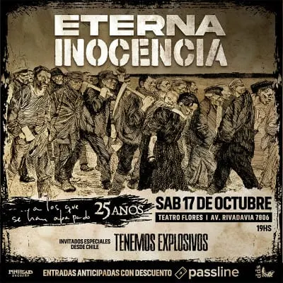 Eterna Inocencia: A los que se han apagado, 25 años