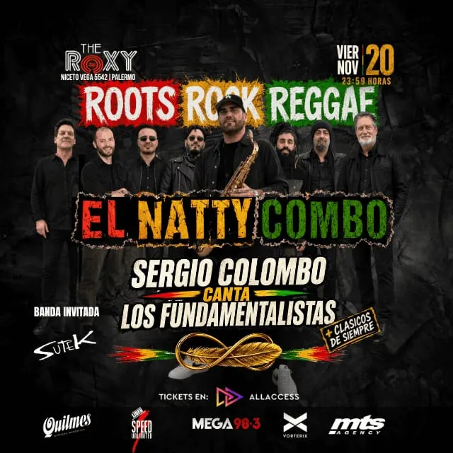 El Natty Combo: Sergio Colombo canta Los Fundamentalistas
