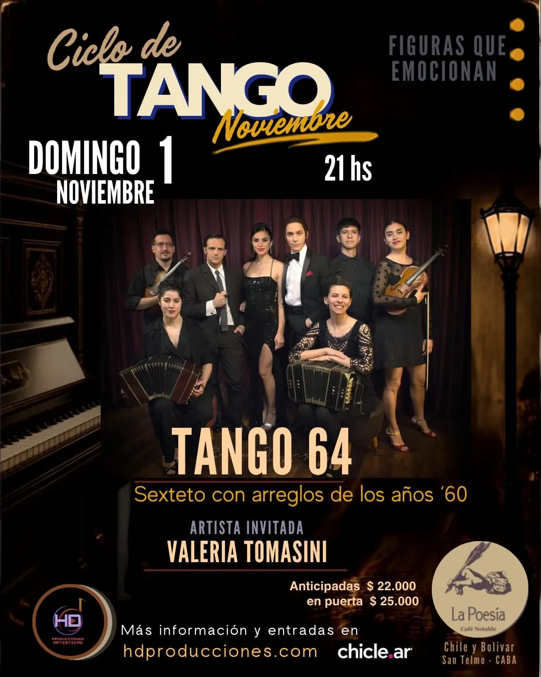 Tango 64 con Valeria Tomasini