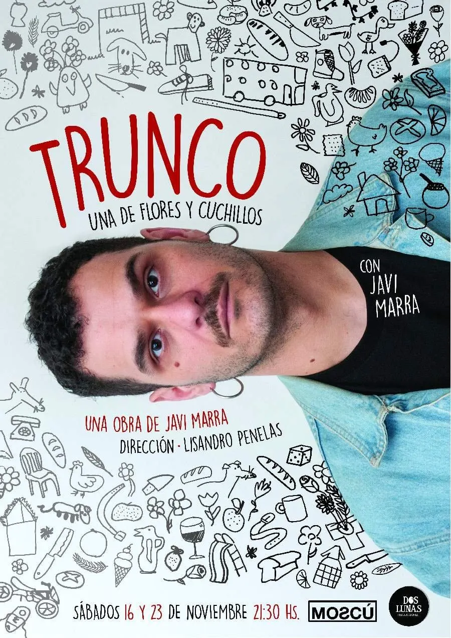 Trunco, una de flores y cuchillos