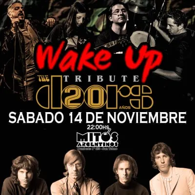 Afiche de Wake Up The Doors Tribute: 20 años