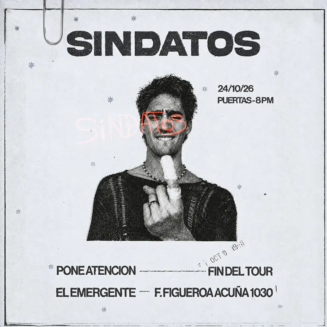 Sin Datos - Fin del tour en El Emergente