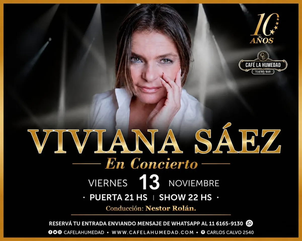 Viviana Sáez: En concierto