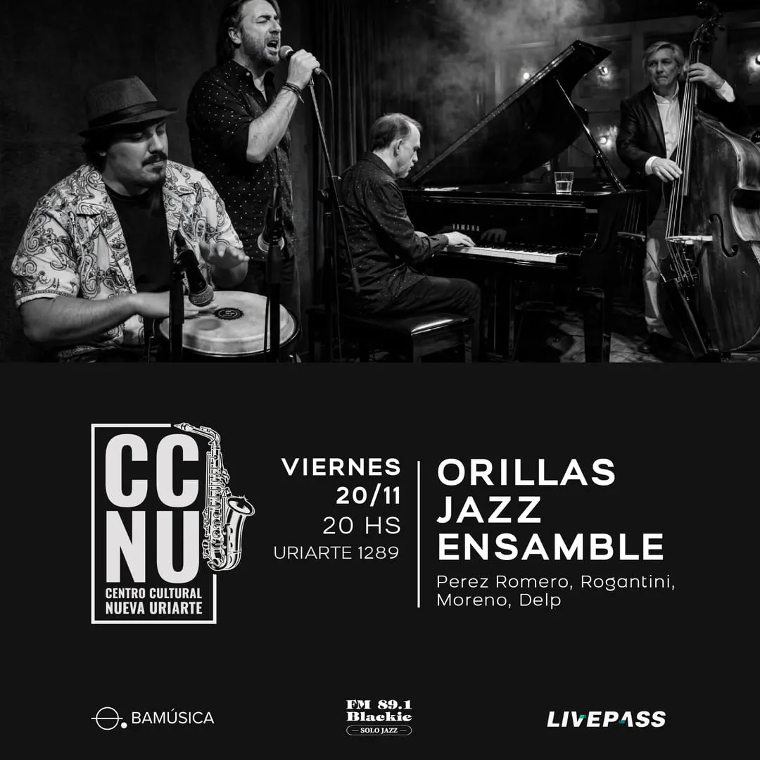 Afiche de Orillas jazz ensamble