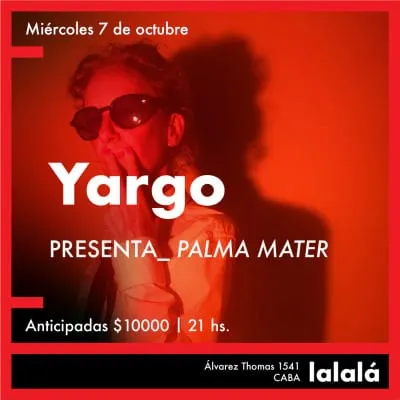 Yargo presenta Palma Mater