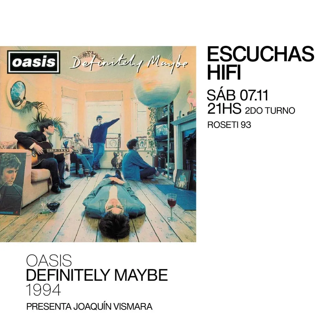 Escuchas HiFi: Definitely Maybe, de Oasis