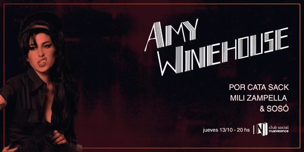 Amy Winehouse por Cata Sack, Mili Zampella y Sosó