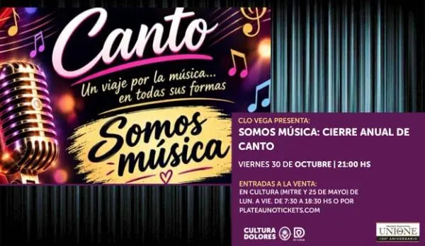 Somos música: cierre anual de canto