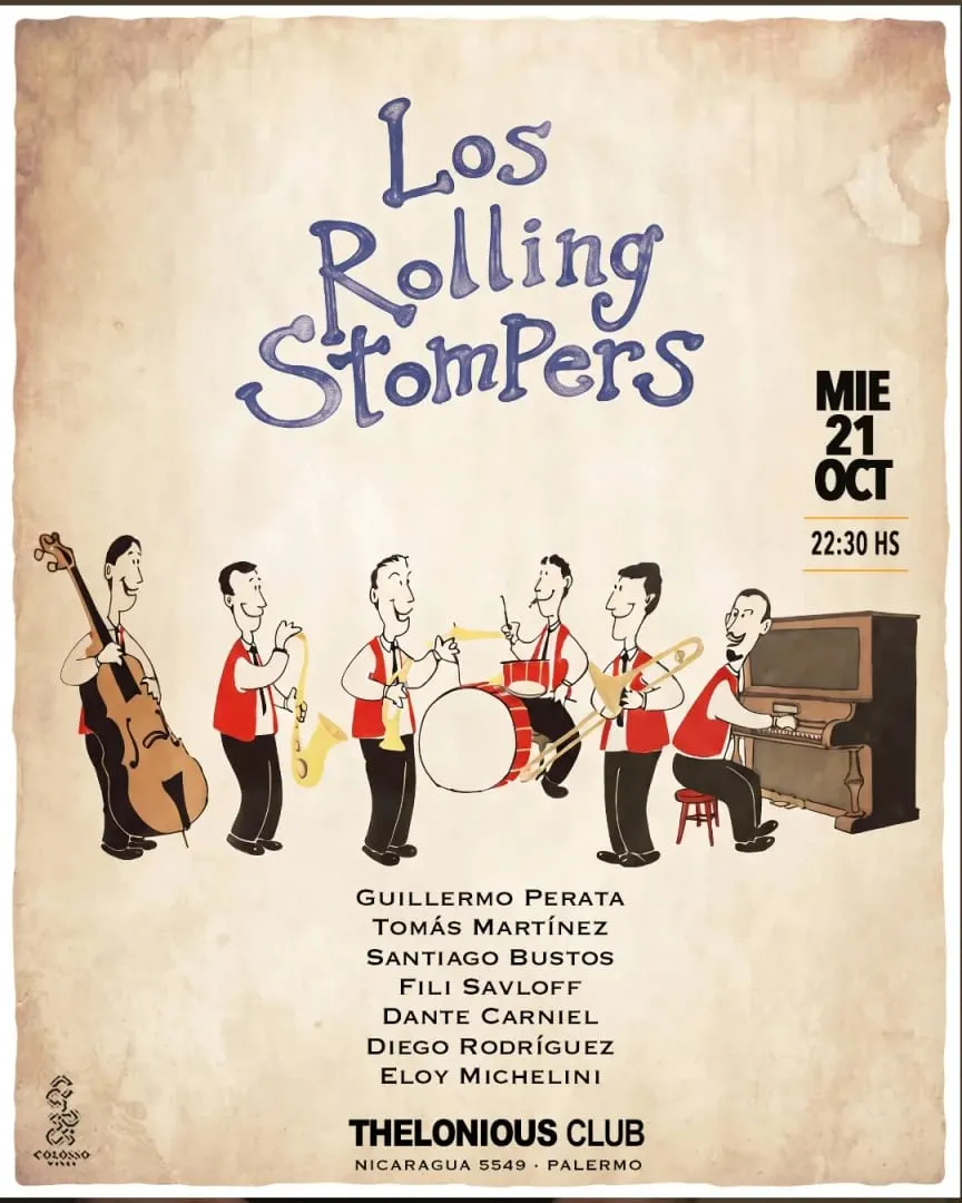 Los Rolling Stompers: Hot jazz
