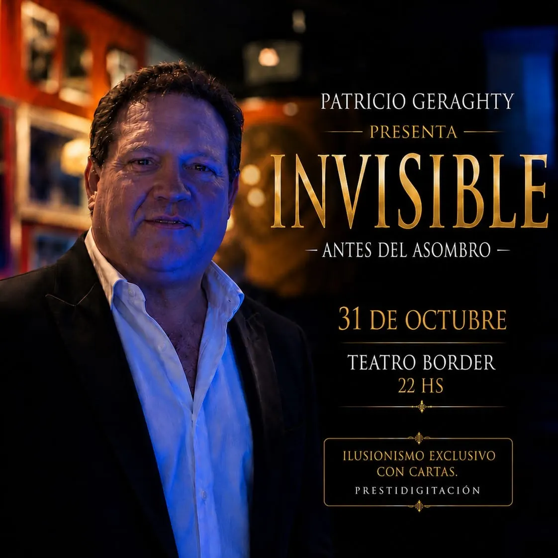 Invisible, antes del asombro