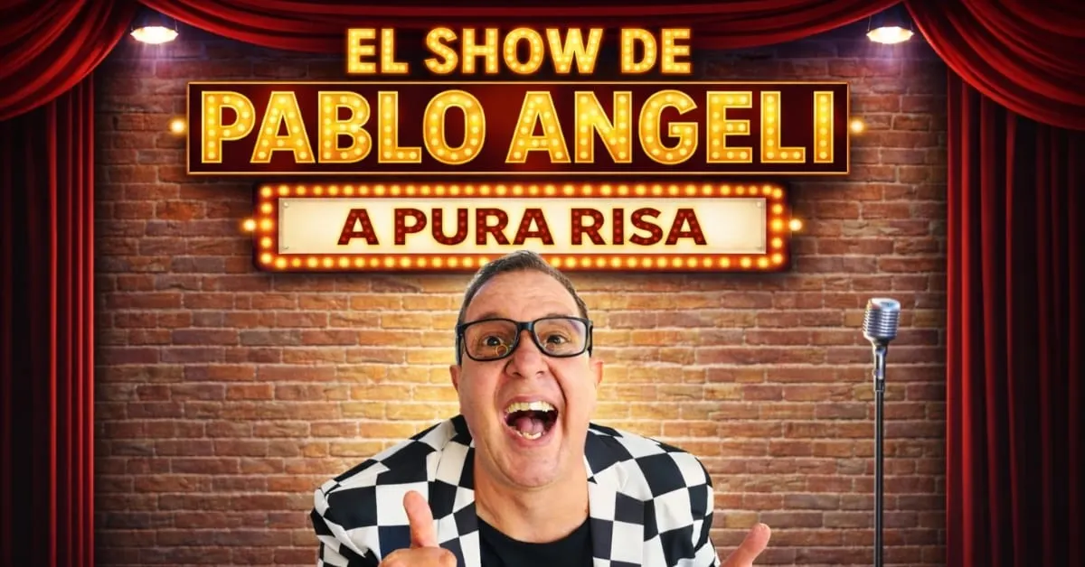 El show de Pablo Angeli a pura risa
