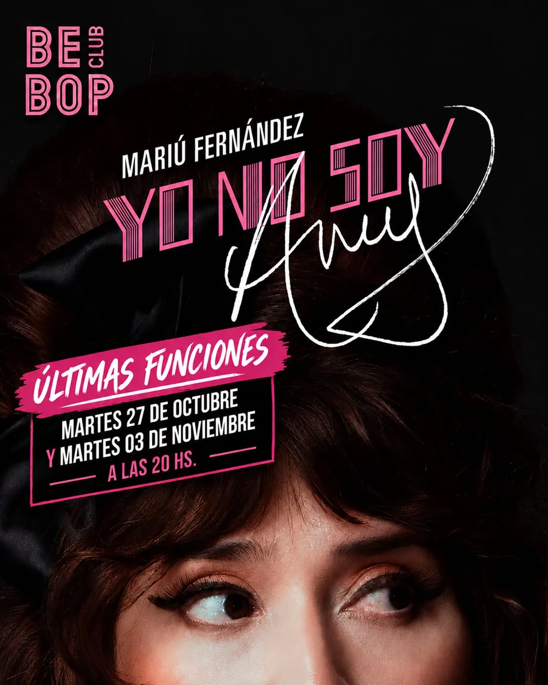 Afiche de Yo no soy Amy