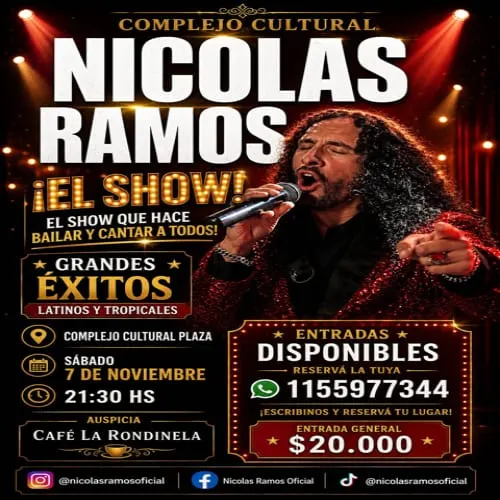 Nicolás Ramos: el show