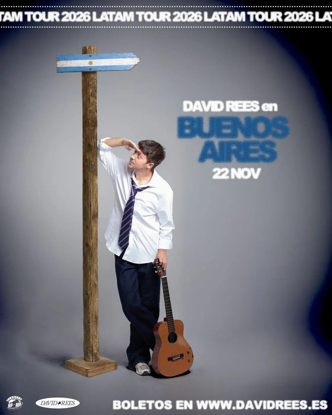 Afiche de David Rees: Latam tour 2026