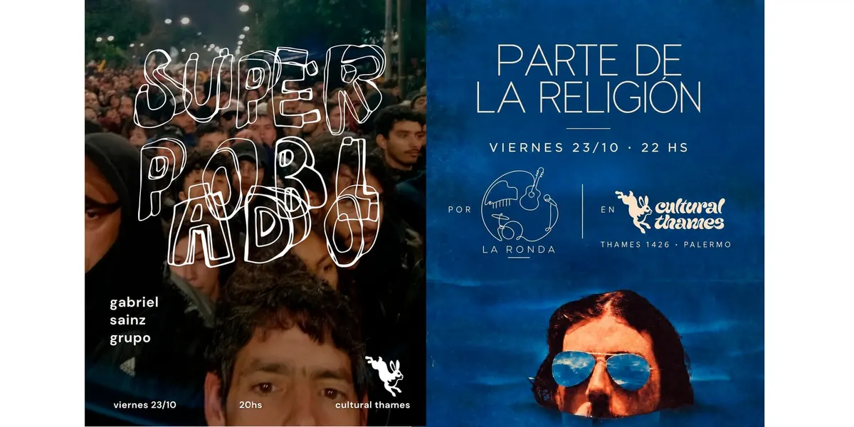 Gabriel Sainz: Superpoblado / La Ronda celebra a Charly