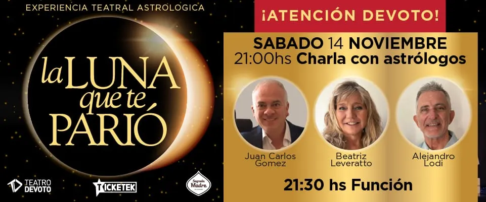 La luna que te parió