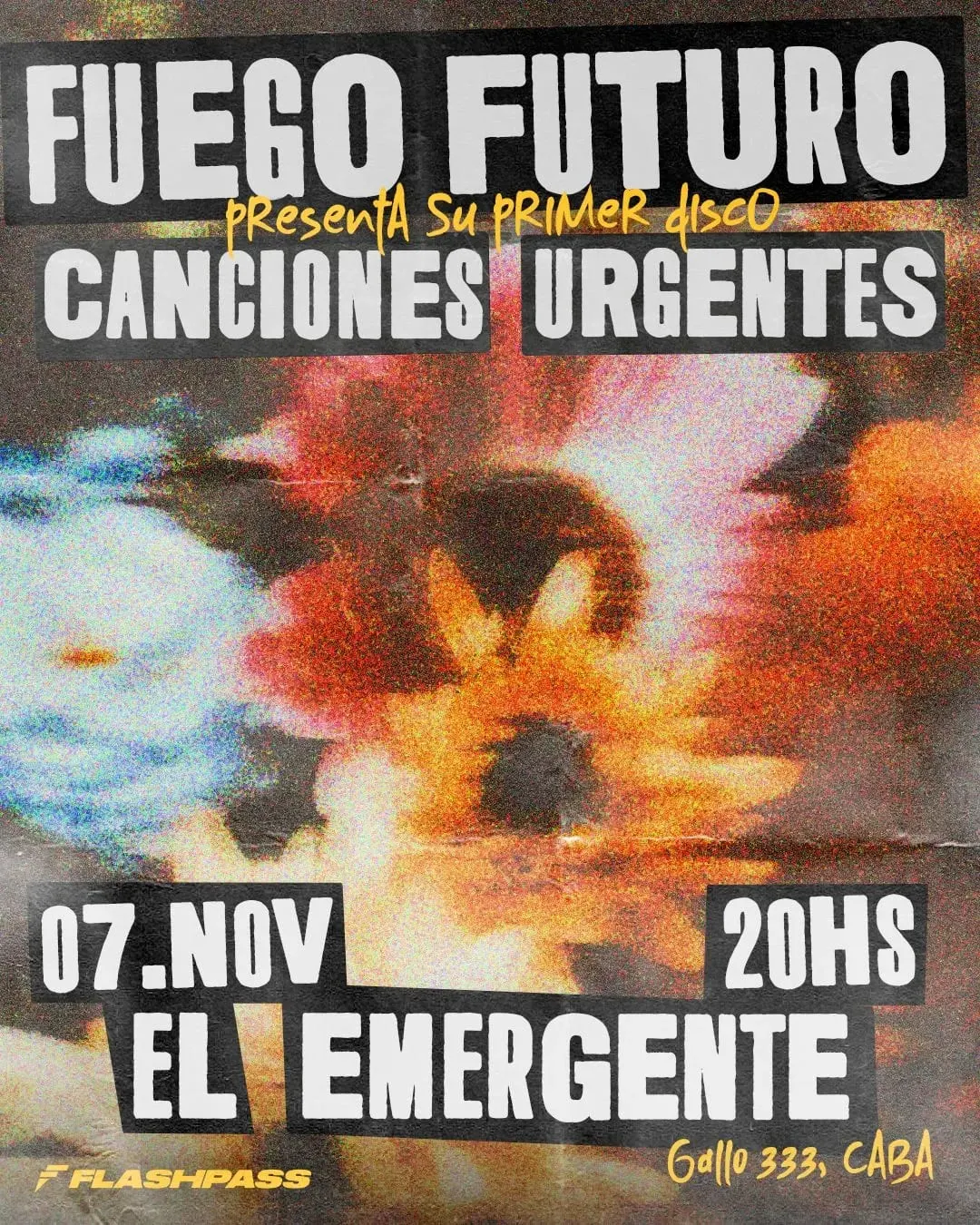 Fuego Futuro presenta Canciones urgentes