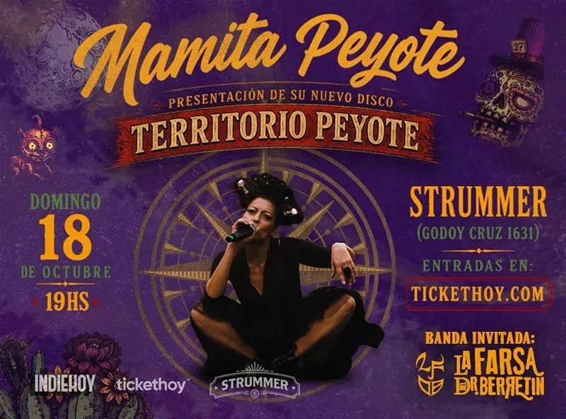 Mamita Peyote presenta Territorio Peyote