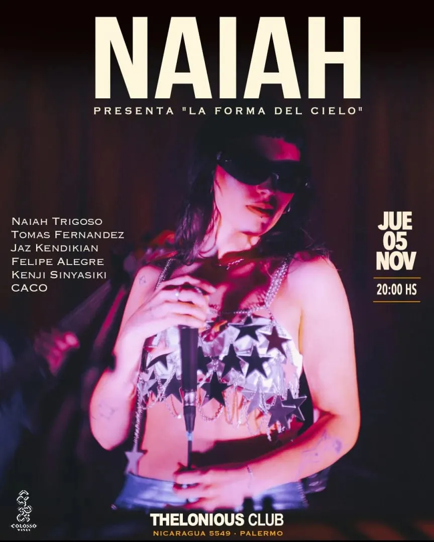 Naiah presenta La forma del cielo