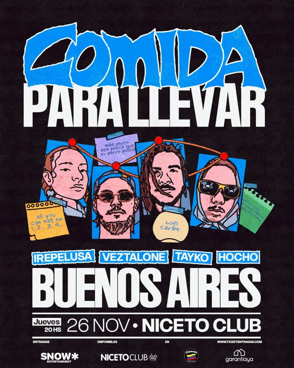 Afiche de Comida para Llevar