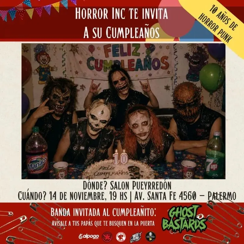 Afiche de Horror Inc: 10 años
