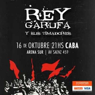 Rey Garufa y sus Timadores: Oktubre