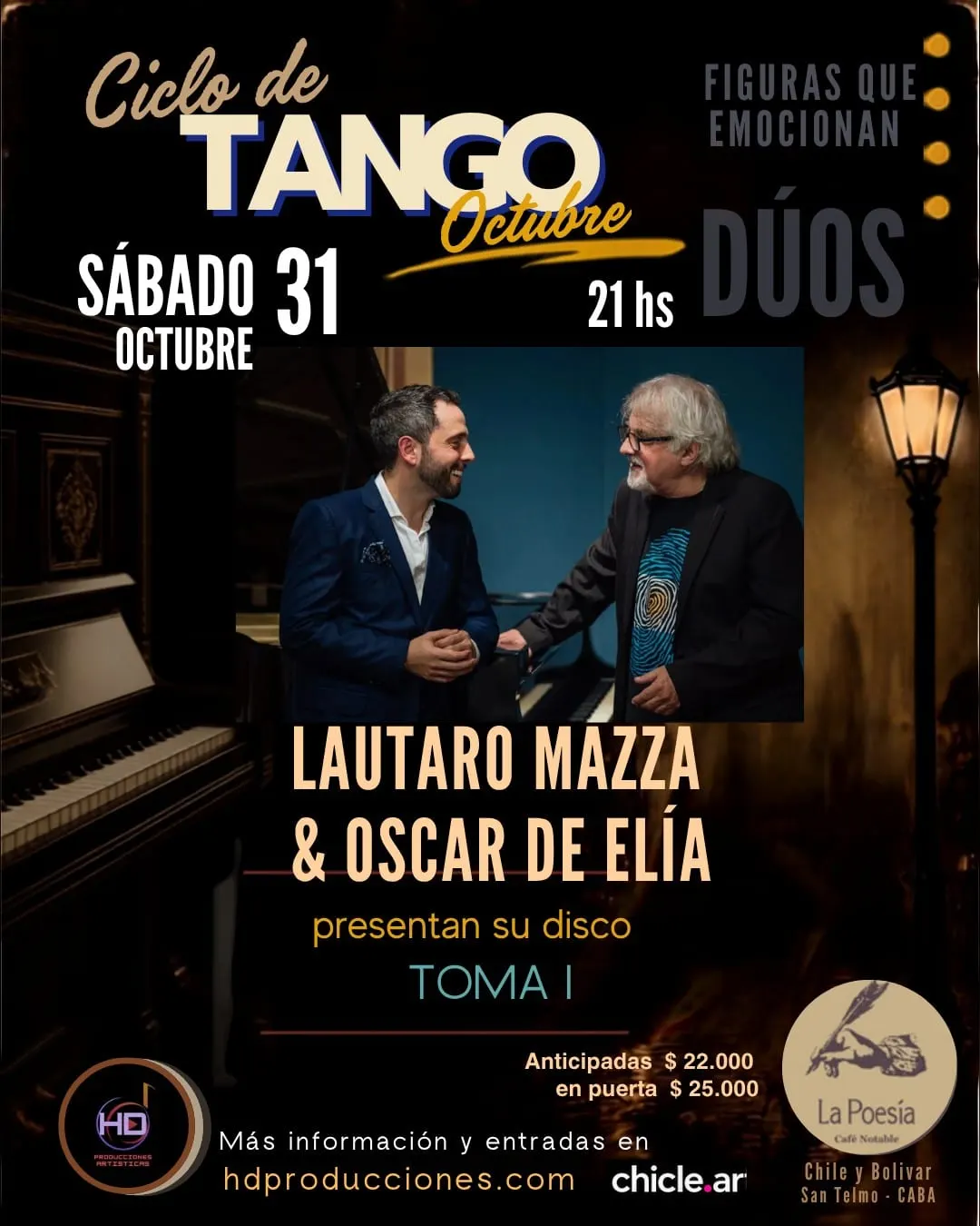 Lautaro Mazza y Oscar De Elía: Toma I