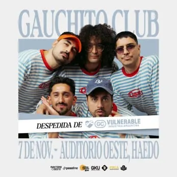 Gauchito Club: despedida de Vulnerable en Haedo