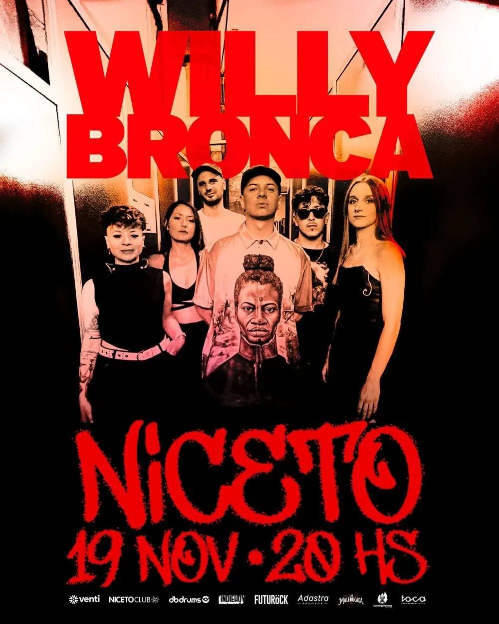 Afiche de Willy Bronca