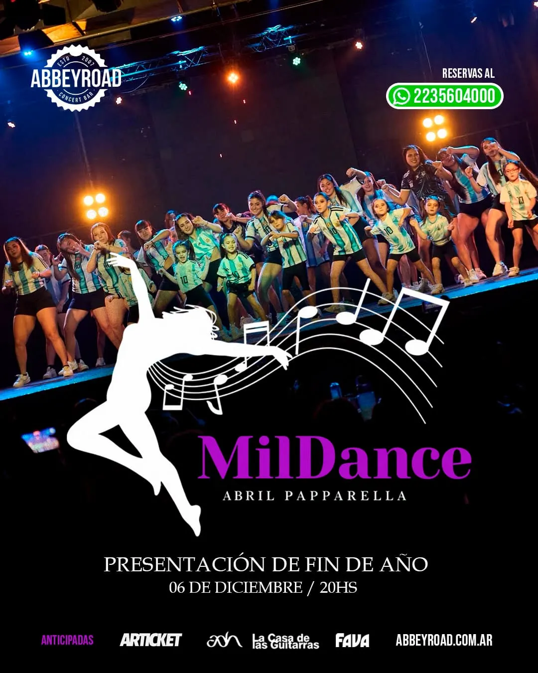 MilDance: presentación de fin de año