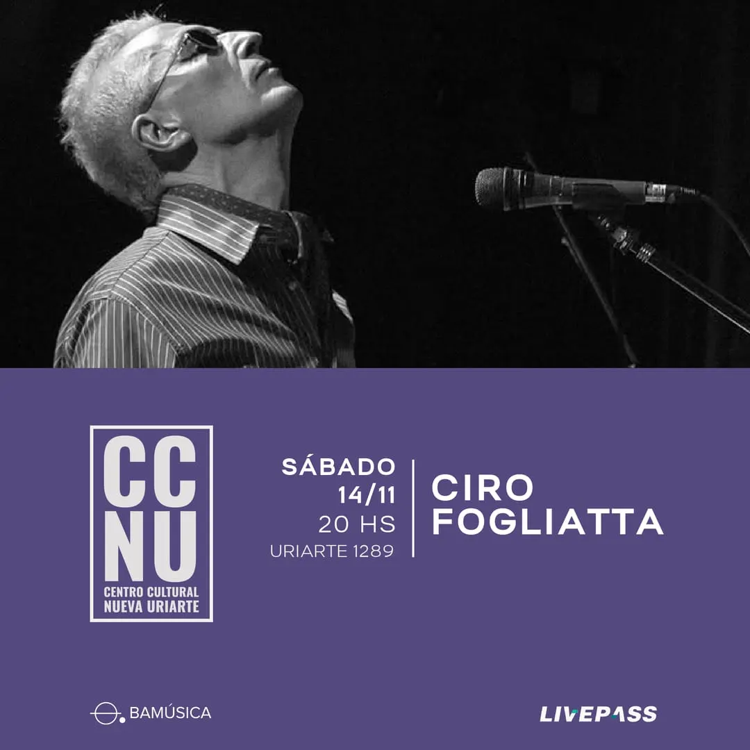 Afiche de Ciro Fogliatta