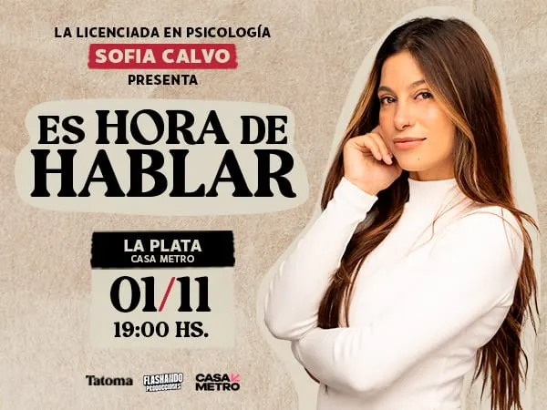 Sofía Calvo: Es hora de hablar