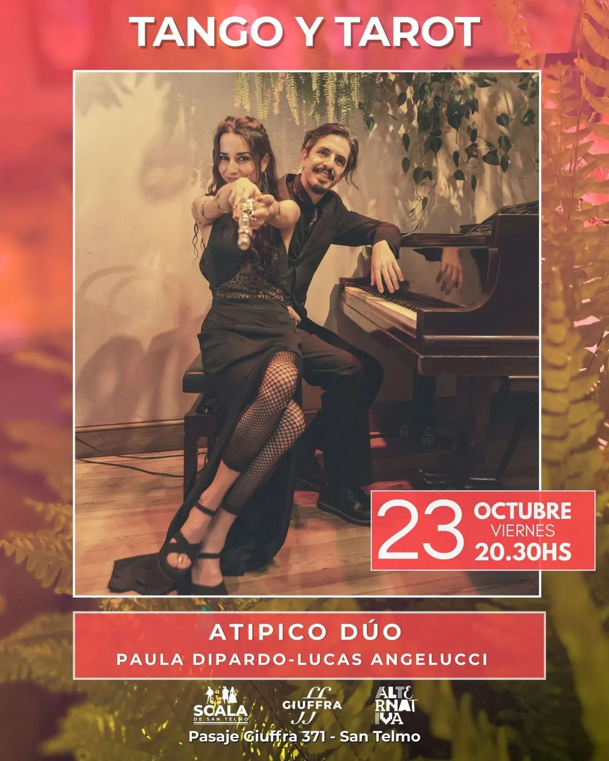 Tango y Tarot — AtÃpico Dúo