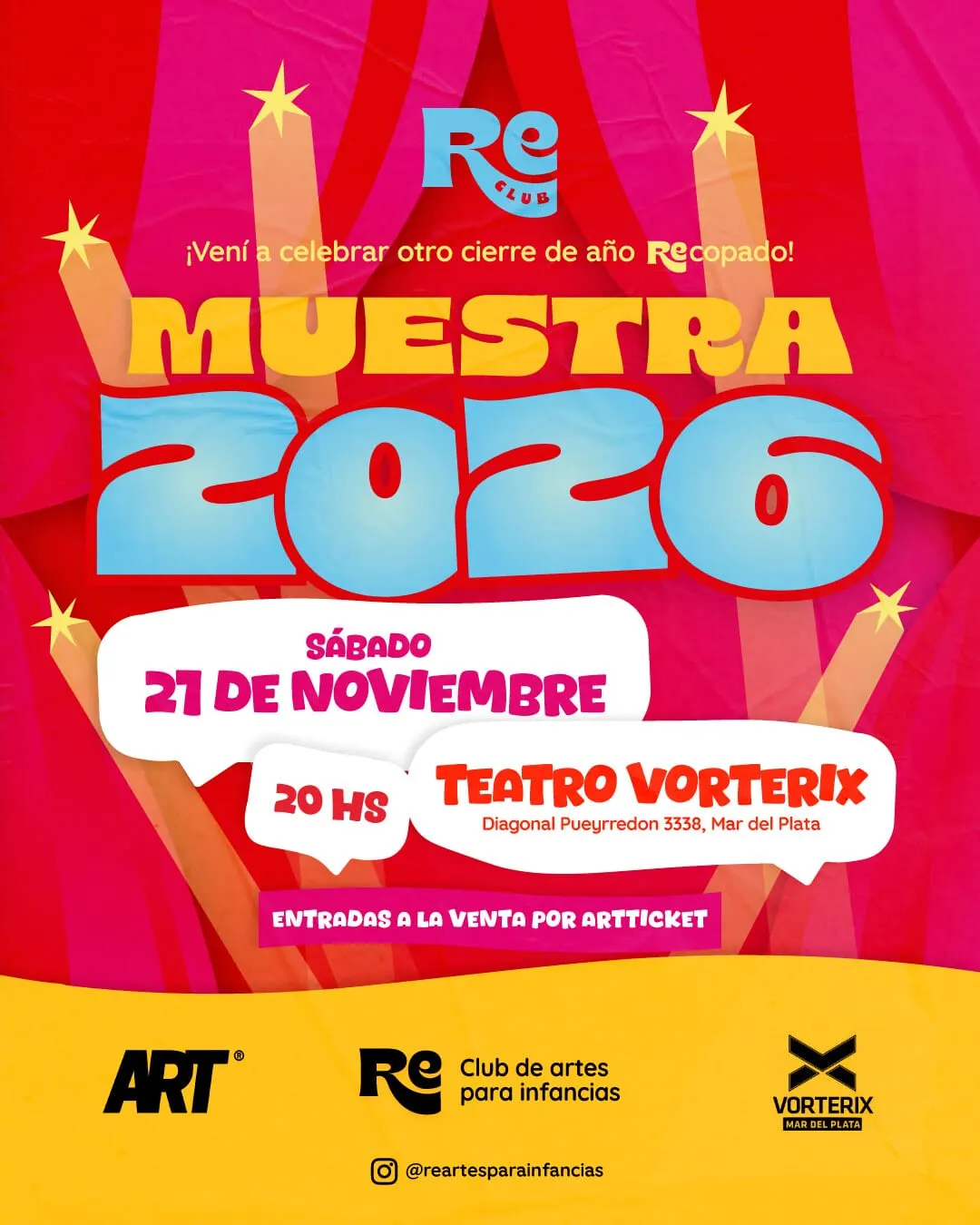 Club Re: muestra de fin de año 2026