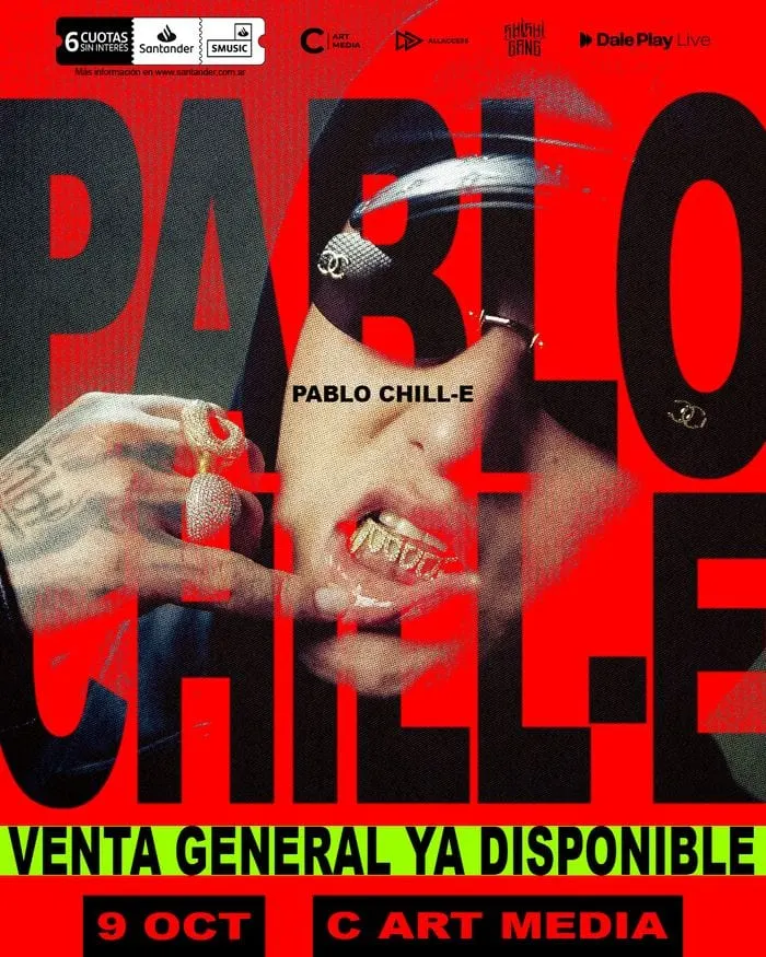 Pablo Chill-E en Buenos Aires