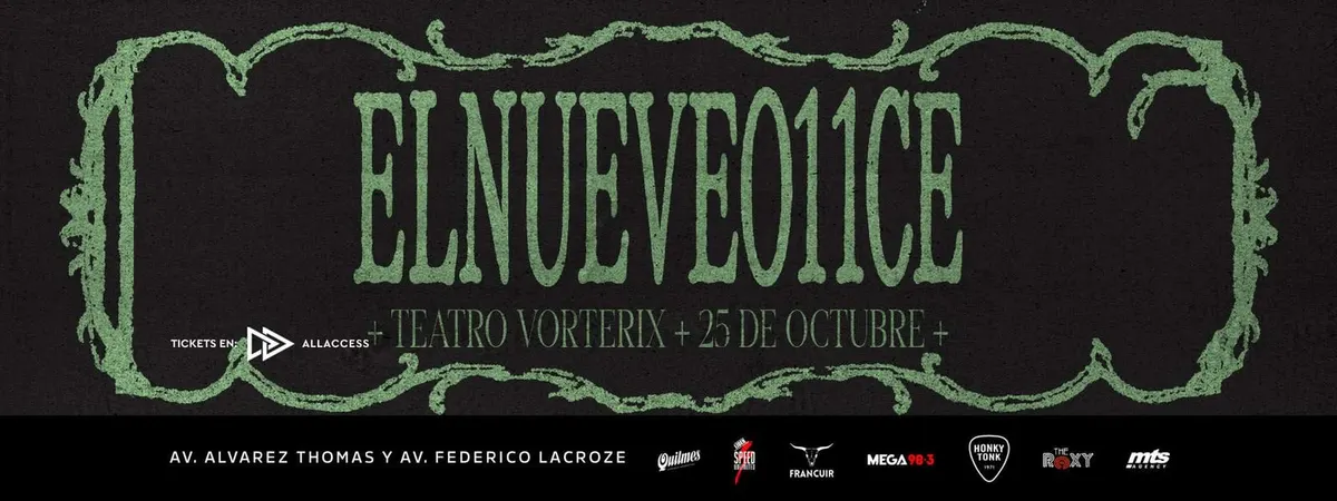 Elnueveonce presenta nuevo disco