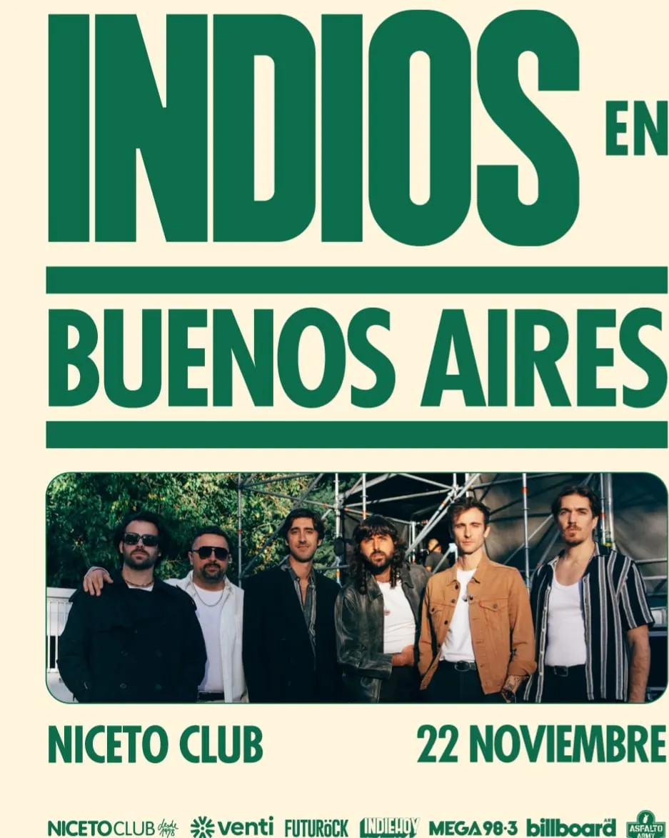 Afiche de Indios en Buenos Aires