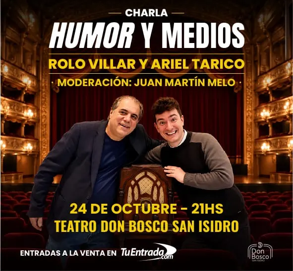 Humor y medios: Rolo Villar y Ariel Tarico