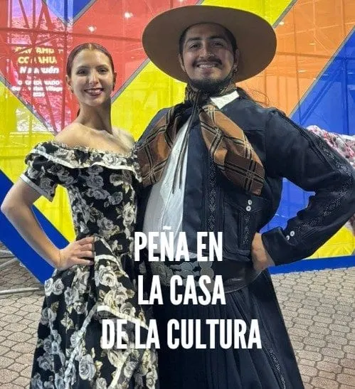 Peña en la Casa de la Cultura