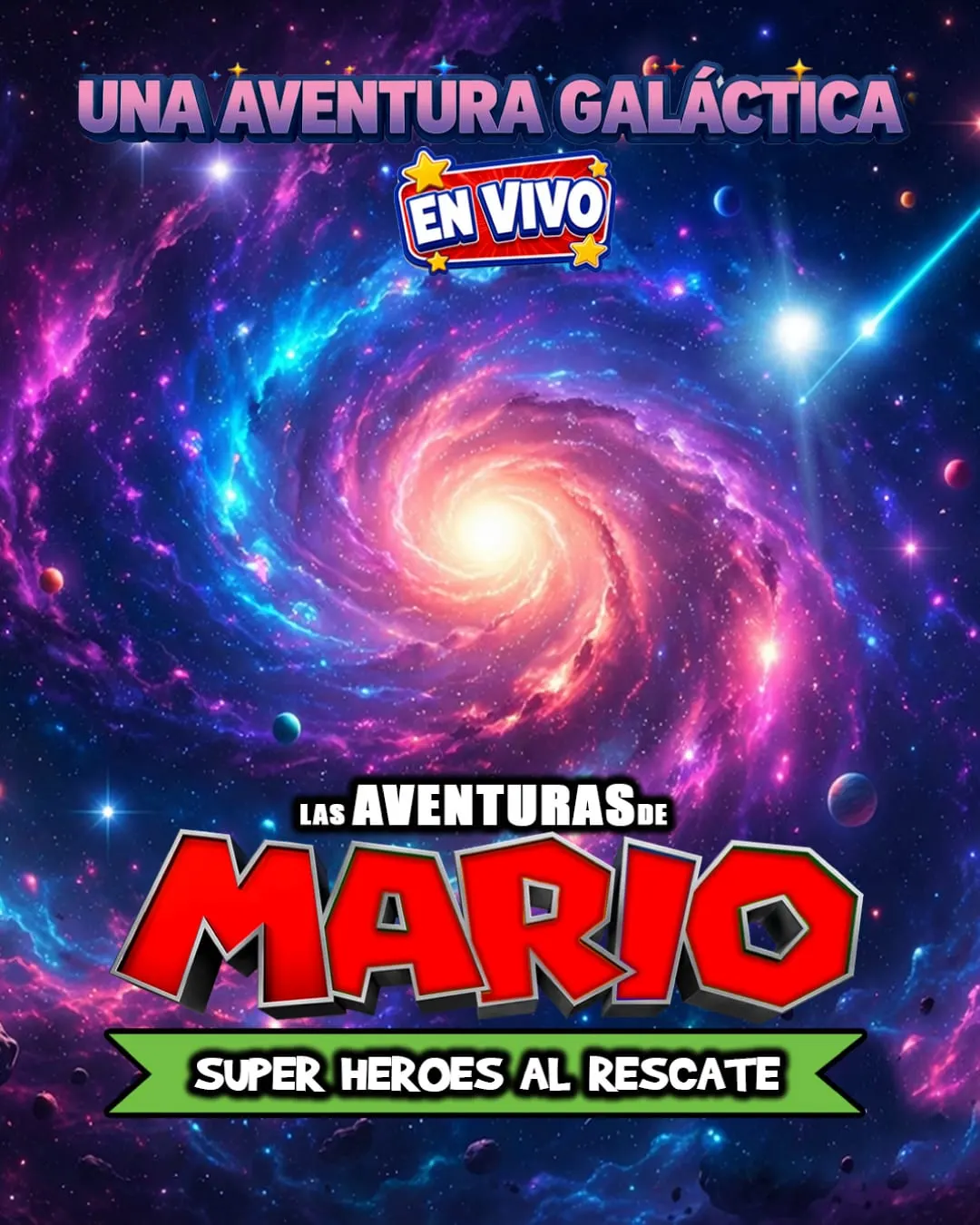 Las aventuras de Mario — Superhéroes al rescate