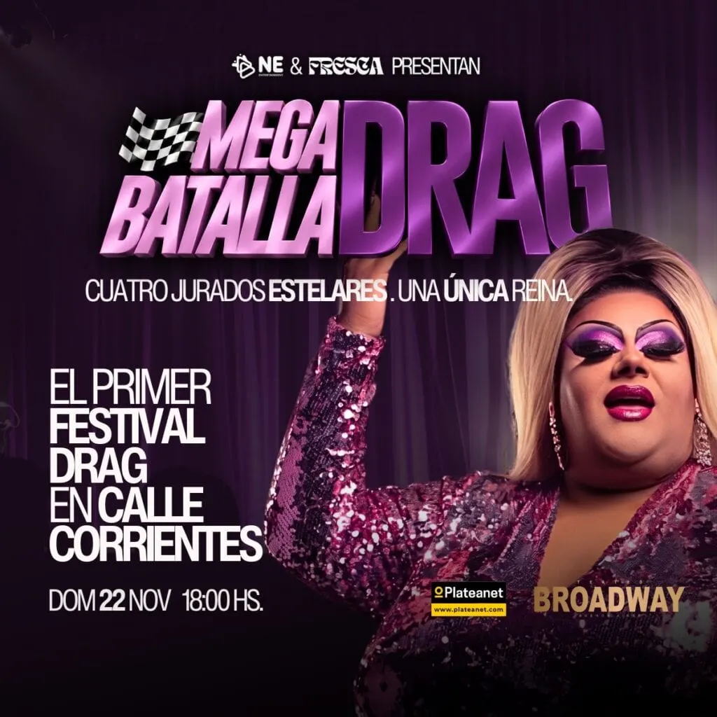 Afiche de Mega batalla drag
