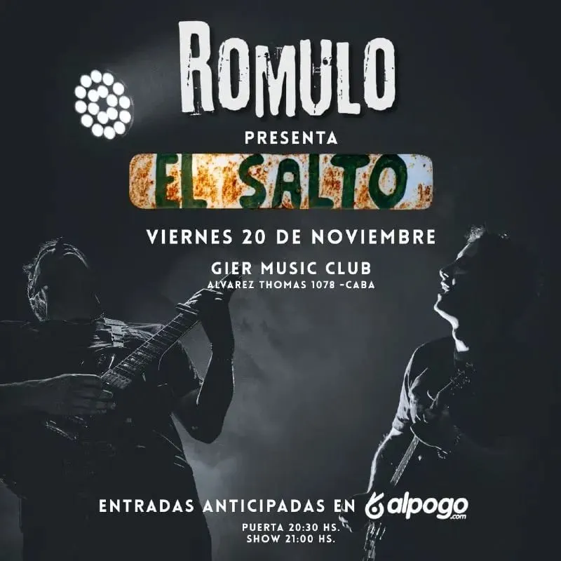 Afiche de Rómulo presenta El salto