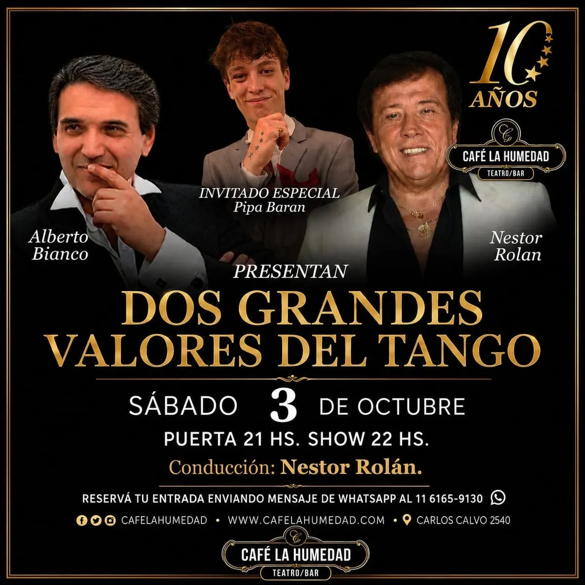 Dos grandes valores del tango
