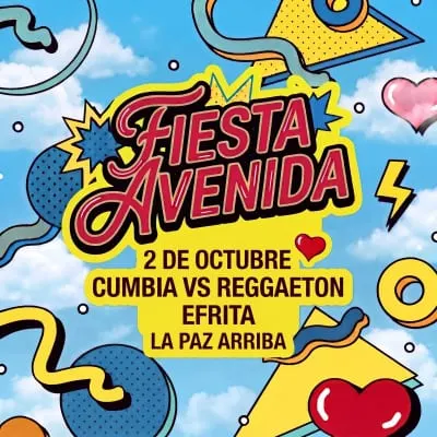 Fiesta Avenida: Cumbia vs. reggaetón